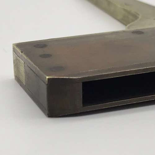 Antique French Brass `Bookbinding Type Tool` (J. Prevost)