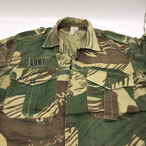Rhodesian Army Camo Shirt with Insignia (Statesman)