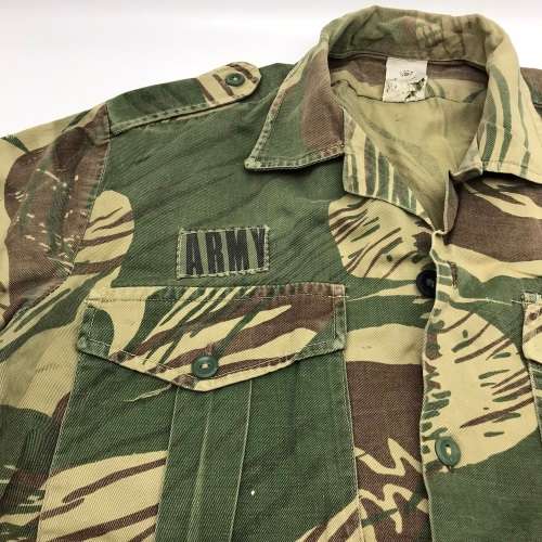 Rhodesian Army Camo Shirt with Insignia (Statesman)