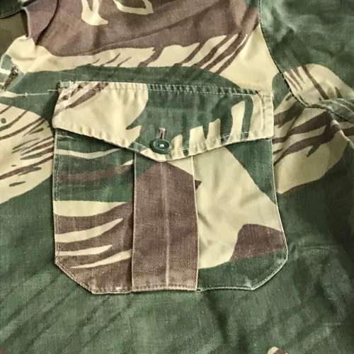 Rhodesian Army Camo Shirt with Insignia (Statesman)