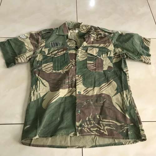Rhodesian Army Camo Shirt with Insignia (Statesman)