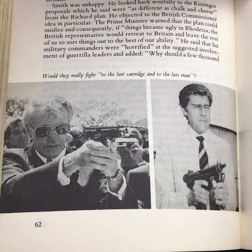 Rhodesia - `A Short Thousand Years` by `Paul Moorcraft` (Signed)