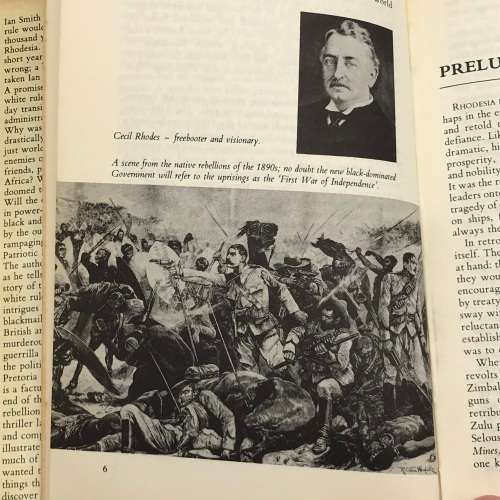 Rhodesia - `A Short Thousand Years` by `Paul Moorcraft` (Signed)