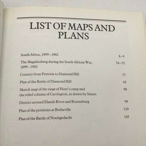 South Africa - `Jan Smuts Memoirs of The Boer War`