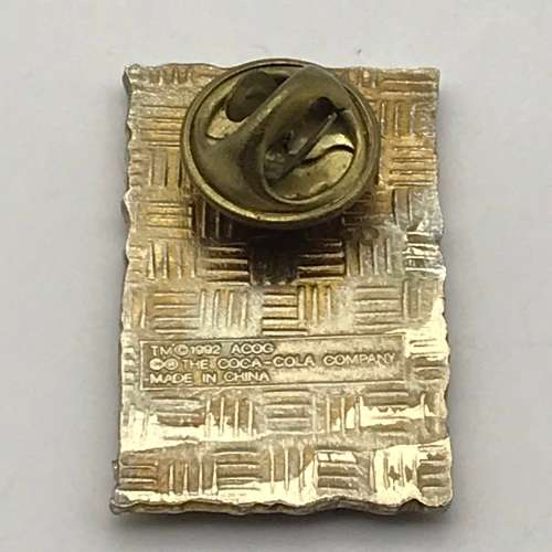 Olympic `Atlanta 1996` - `Coca Cola` Enamel Lapel Pin