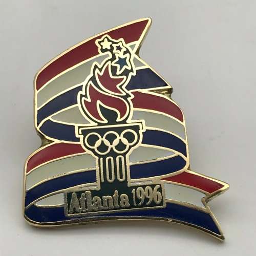 Olympic Games Atlanta 1996 Enamel Lapel Pin