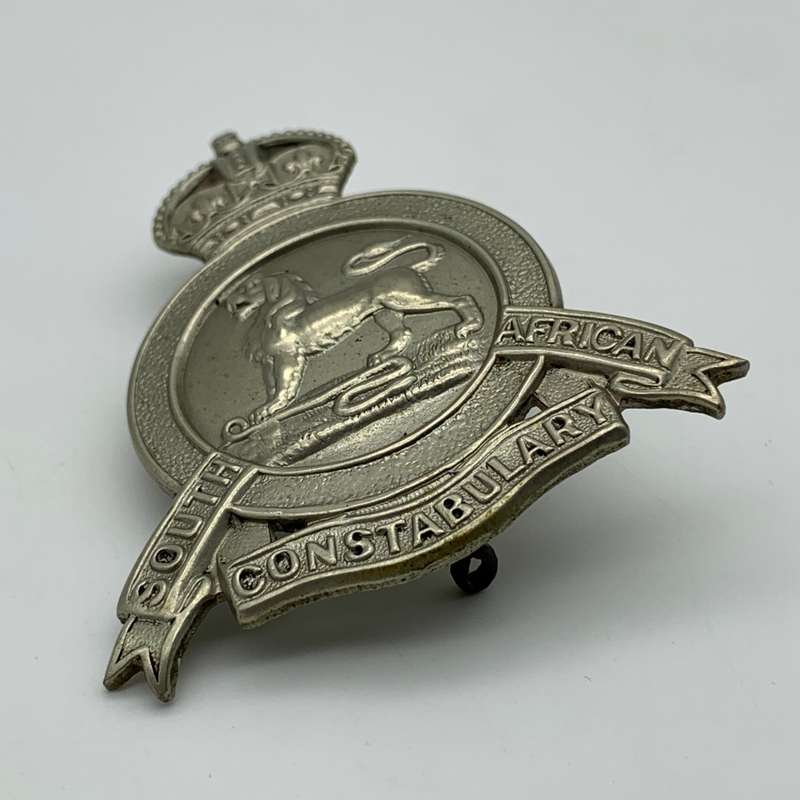 Rare `S.A. Constabulary` Hat Badge (1902 - 1908)
