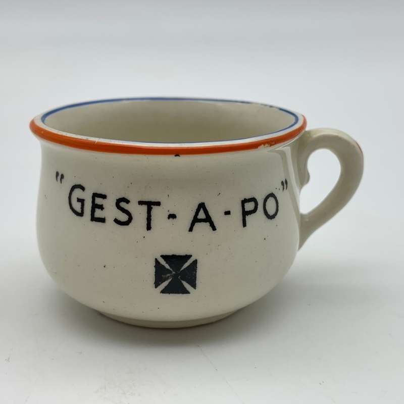 WW2 Miniature `Anti Hitler` Potty/Chamber Pot