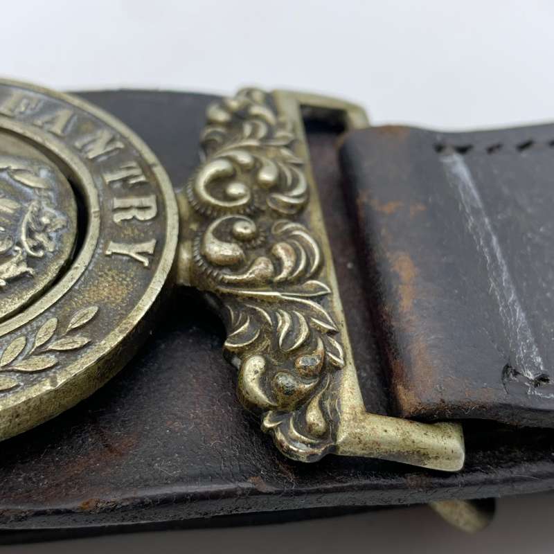 Boer War - Rare `NATAL INFANTRY` Belt with Buckle (Not inOwensBook)