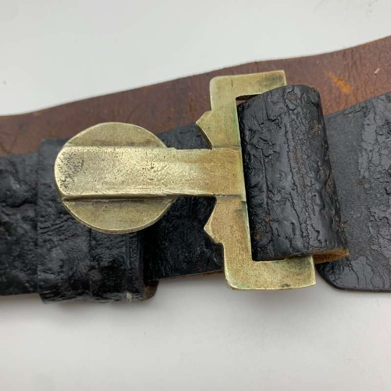 UK - Very Rare Victorian `READING POLICE` Belt with Buckle