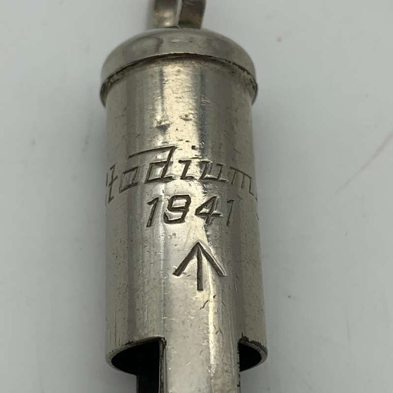 WW2 - Vintage `Stadium Ltd 1941` Whistle