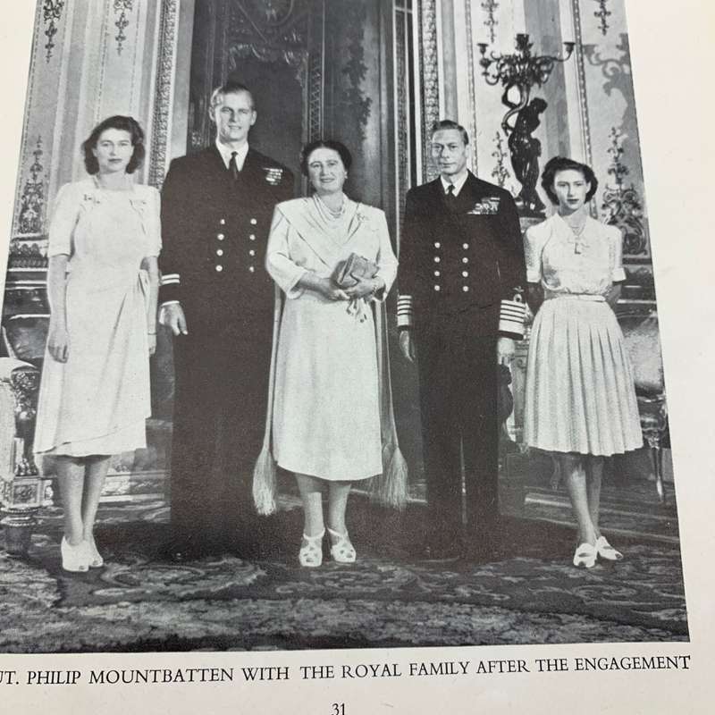 1947 `Wedding of H.R.H. Princess Elizabeth & Lt. Philip Mountbatten` Souvenir Programme