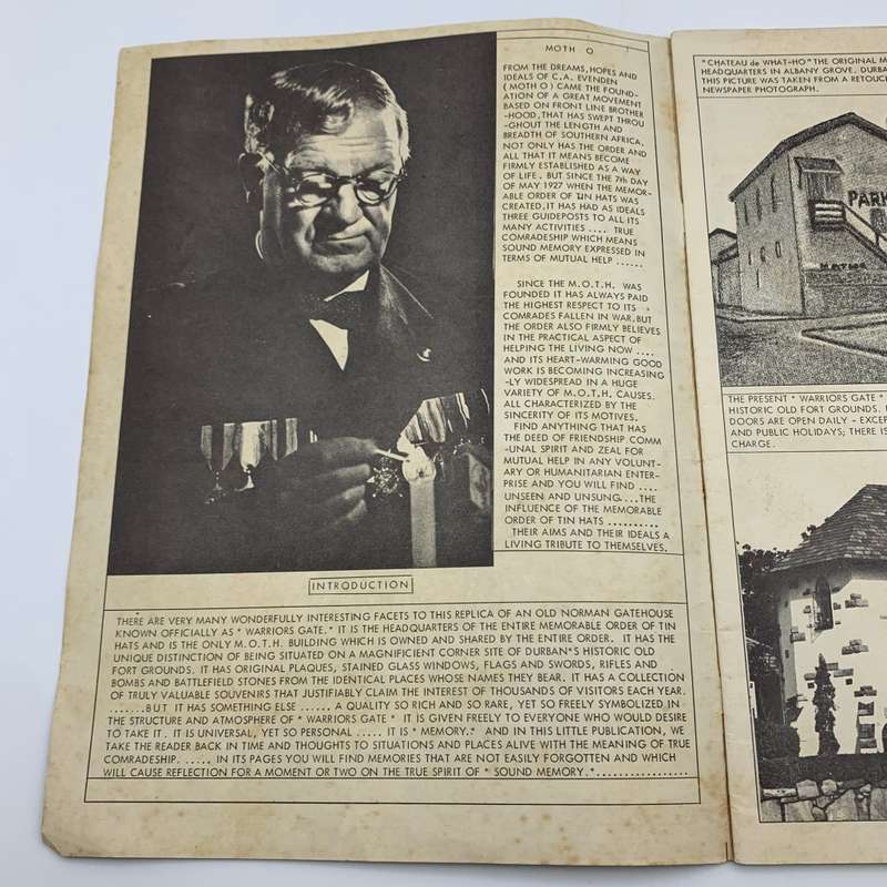 WW2 - S. African `The Gate of the Warrior` M.O.T.H`S  Magazine