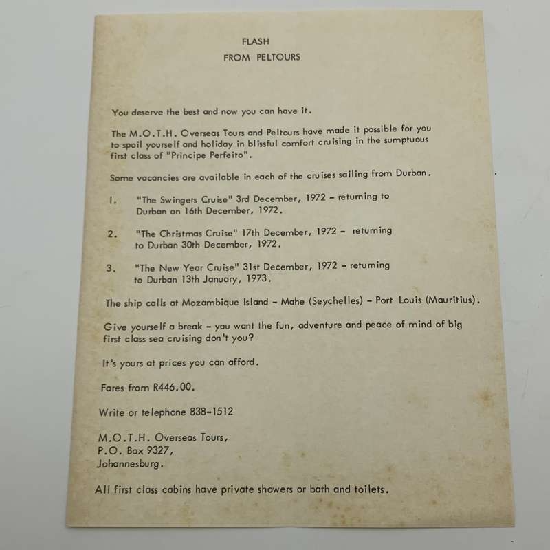 Early `MOTH - Home Front` Magazine (1972)