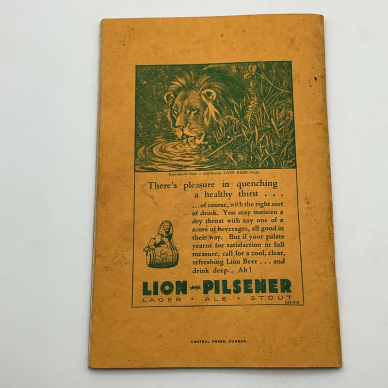 Scarce S. African 1937 `Coronation/Union is Strength` Souvenir Programme