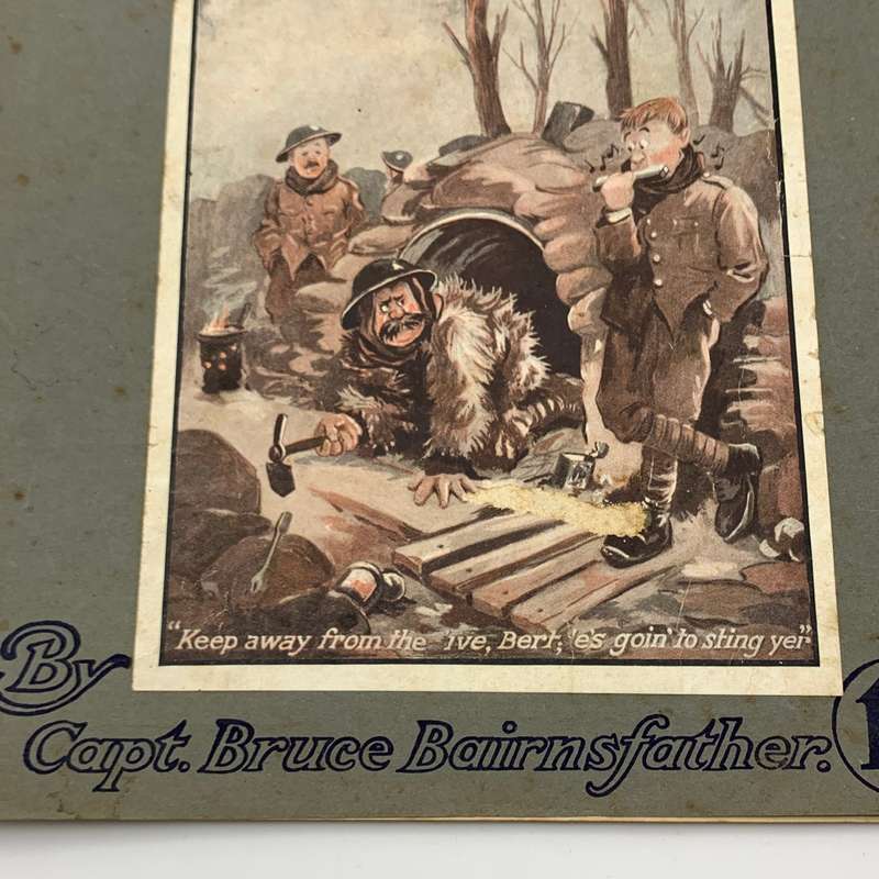 WW1 `Fragments from France` Cartoons by `Capt. Bruce Bairnsfather` (No. 4)