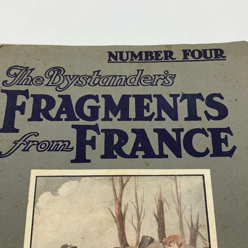 WW1 `Fragments from France` Cartoons by `Capt. Bruce Bairnsfather` (No. 4)