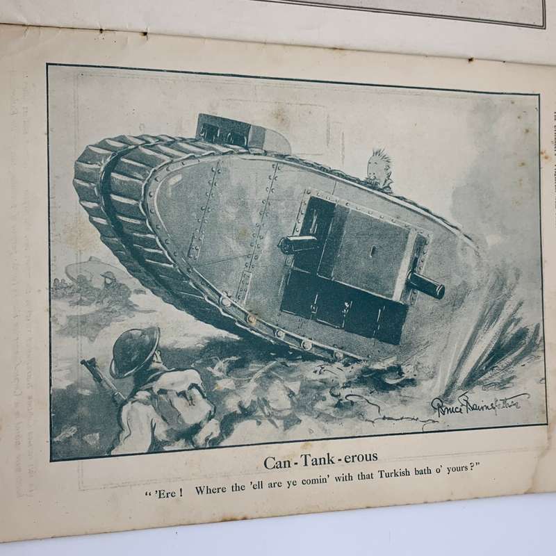 WW1 `Fragments from France` Cartoons by `Capt. Bruce Bairnsfather` (No. 4)