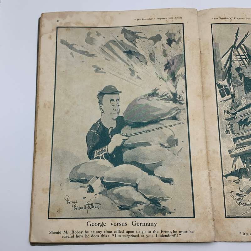 WW1 `Fragments from France` Cartoons by `Capt. Bruce Bairnsfather` (No. 4)