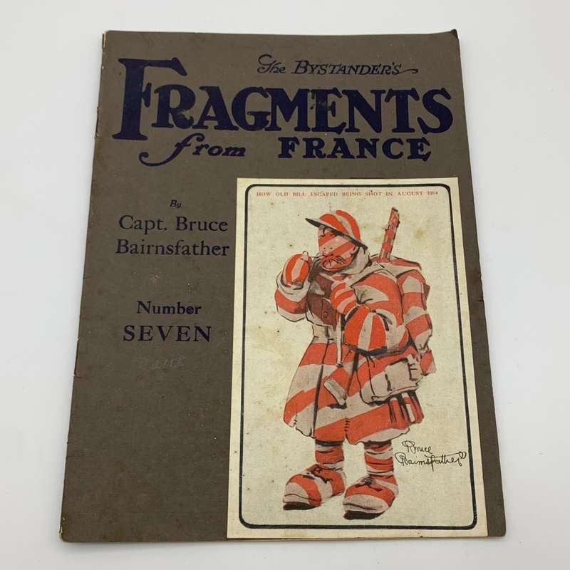 WW1 `Fragments from France` Cartoons by `Capt. Bruce Bairnsfather` (No. 7)