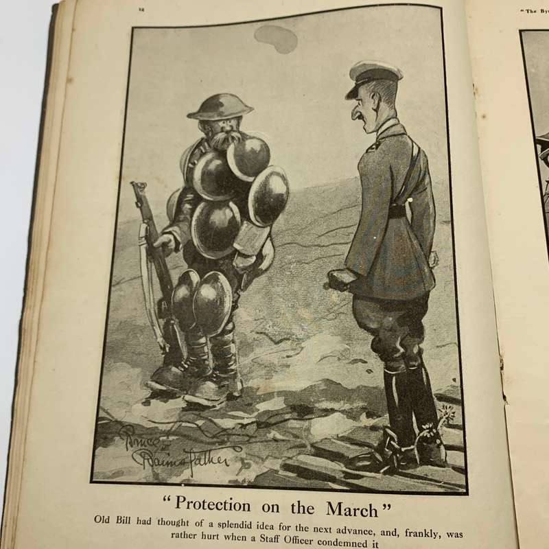 WW1 `Fragments from France` Cartoons by `Capt. Bruce Bairnsfather` (No. 7)