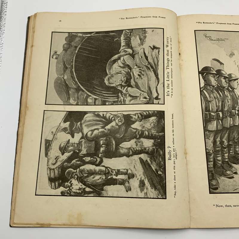 WW1 `Fragments from France` Cartoons by `Capt. Bruce Bairnsfather` (No. 7)