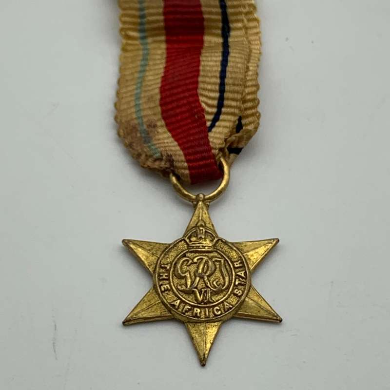 WW2 - `Africa Star` Miniature Medal