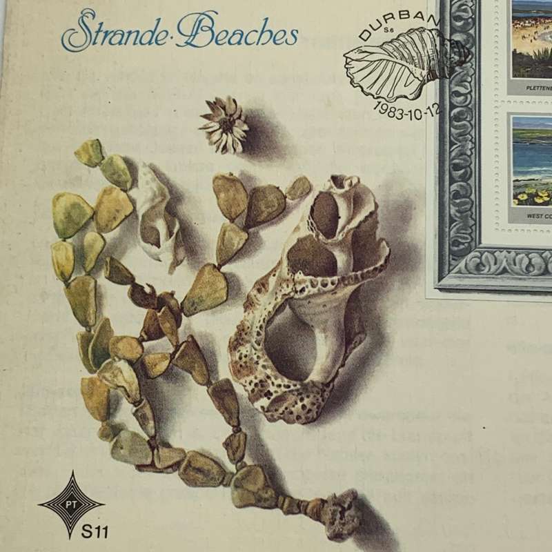 SA First Day Cover `Strande  Beaches` (12.10.1983)