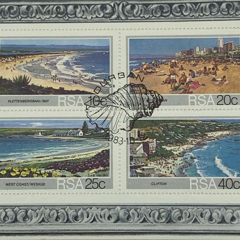 SA First Day Cover `Strande  Beaches` (12.10.1983)