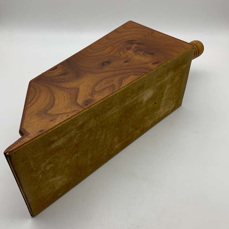 Vintage Wooden `Le Banquier` Card Dealer Shoe