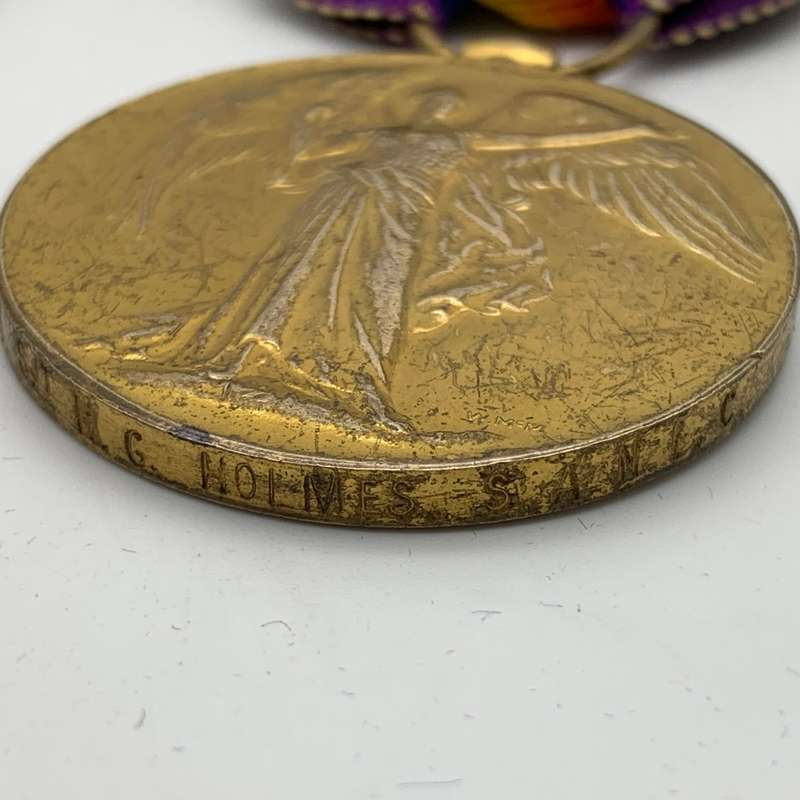 WW1 & WW2 Medals Group (7) `CLR. SJT. H.G. HOLMES` (POTCH. CDO & S.A.N.L.C.)