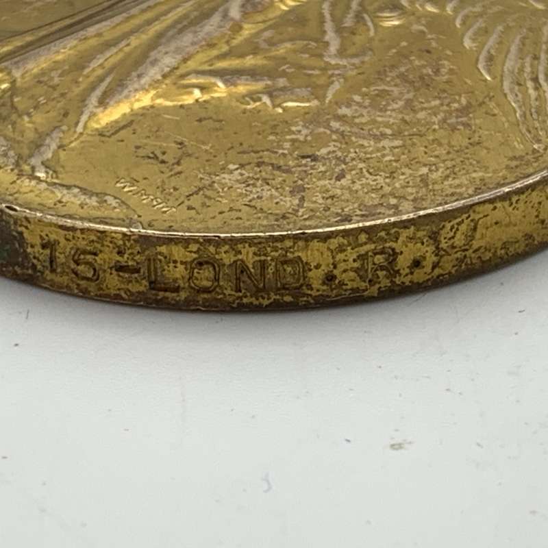 WW1 Medal Pair to `SJT. S. DAVEY` (15 - London Regiment)