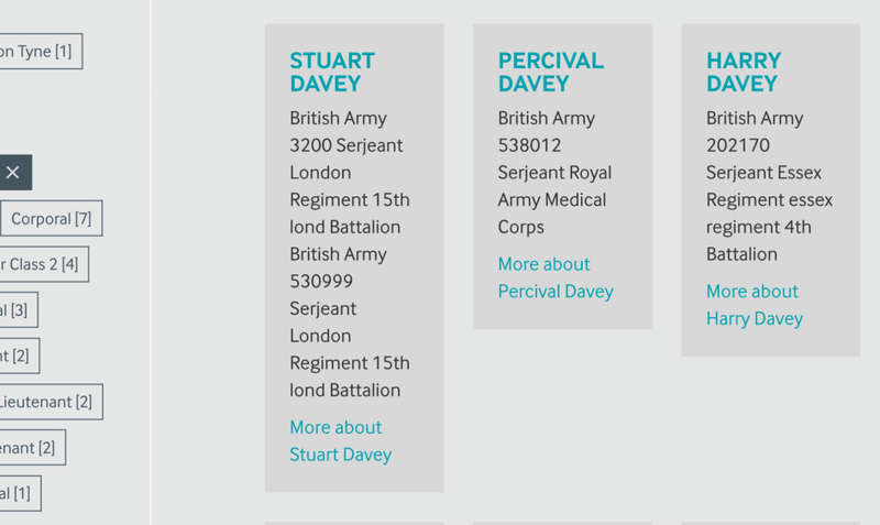 WW1 Medal Pair to `SJT. S. DAVEY` (15 - London Regiment)