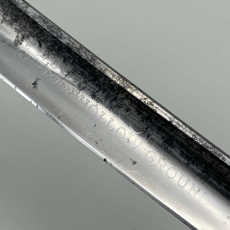 Vintage German `Straight Cut-Throat` Razor (Bismarck)