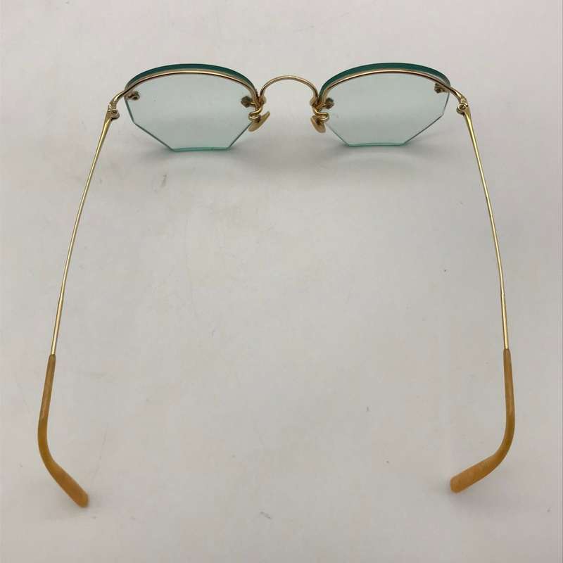 Vintage Retro Gold-Tone Spectacles (Cased)