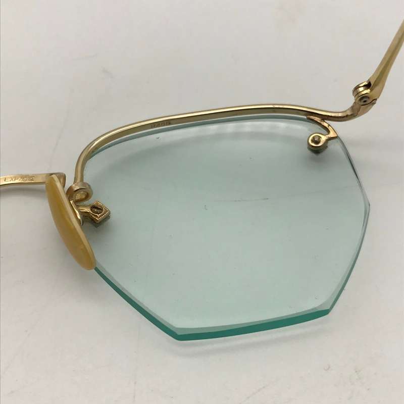 Vintage Retro Gold-Tone Spectacles (Cased)