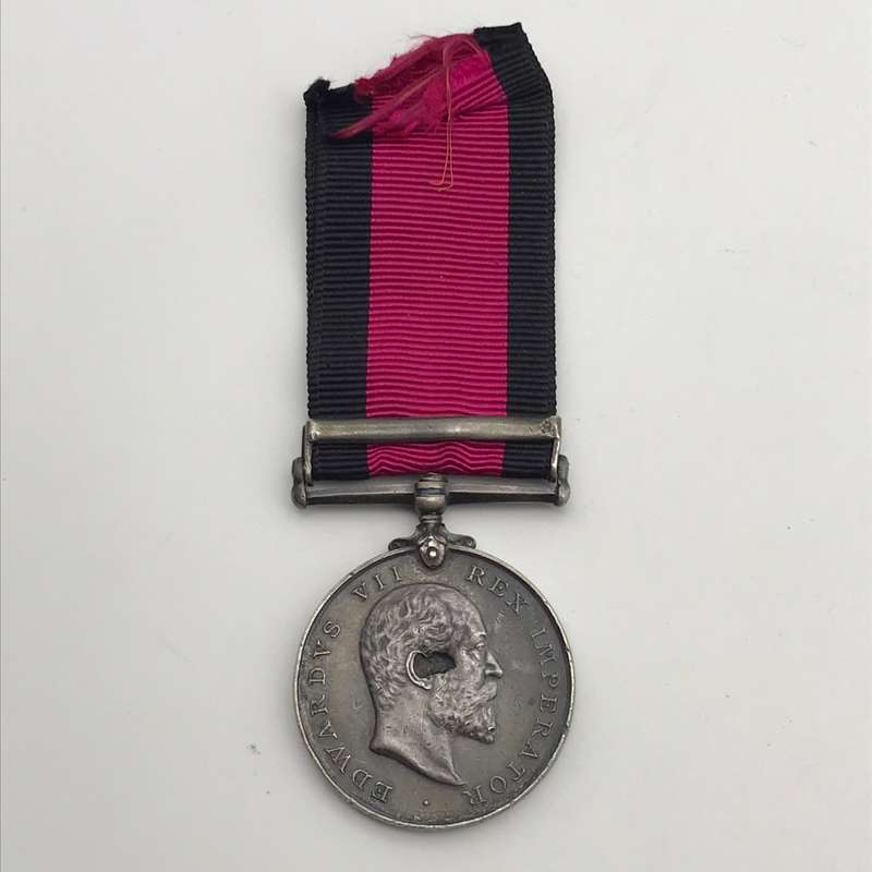 Natal 1906 Medal `J.J. Maherry` (Natal Rangers) (K.I.A. Deville Wood)