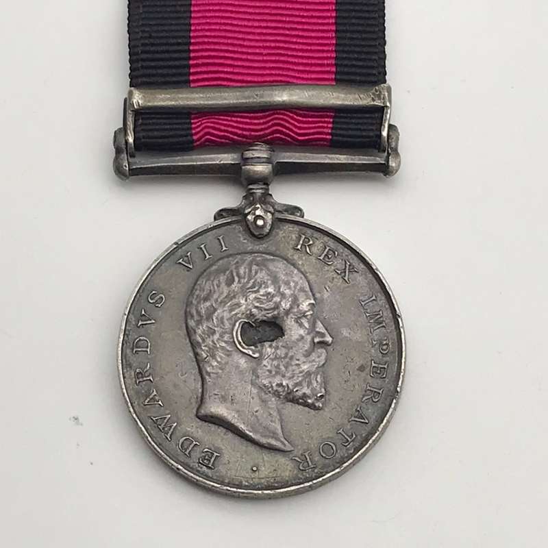 Natal 1906 Medal `J.J. Maherry` (Natal Rangers) (K.I.A. Deville Wood)