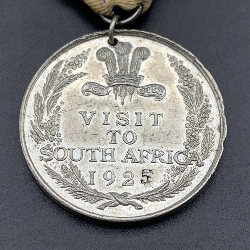 Early `1925 Visit of S.A. by Prince of Wales` Medal (Altered Date)