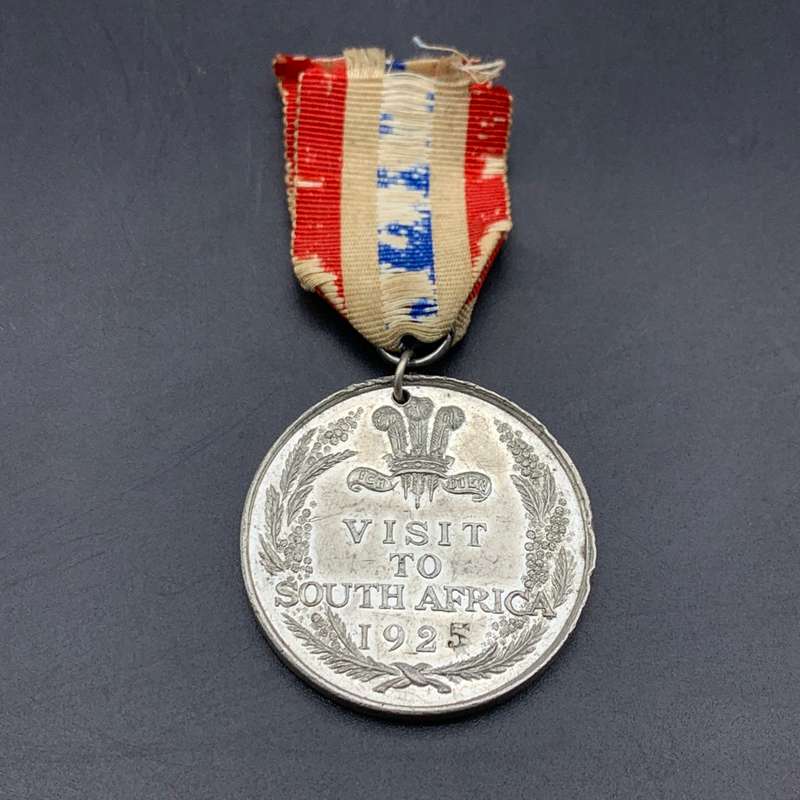 Early `1925 Visit of S.A. by Prince of Wales` Medal (Altered Date)