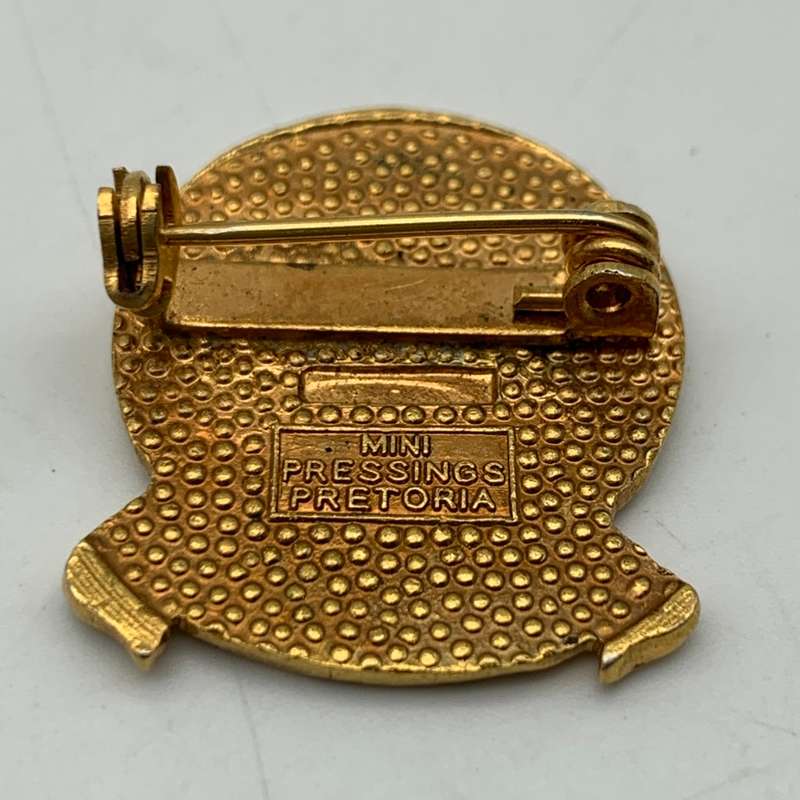 Rhodesia - Early Enamelled `Hockey` Badge (1971)