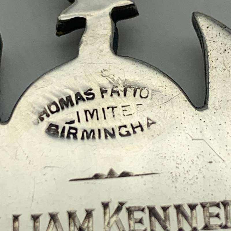 Silver & Gold `Lockerbie` Early Fob (1934)