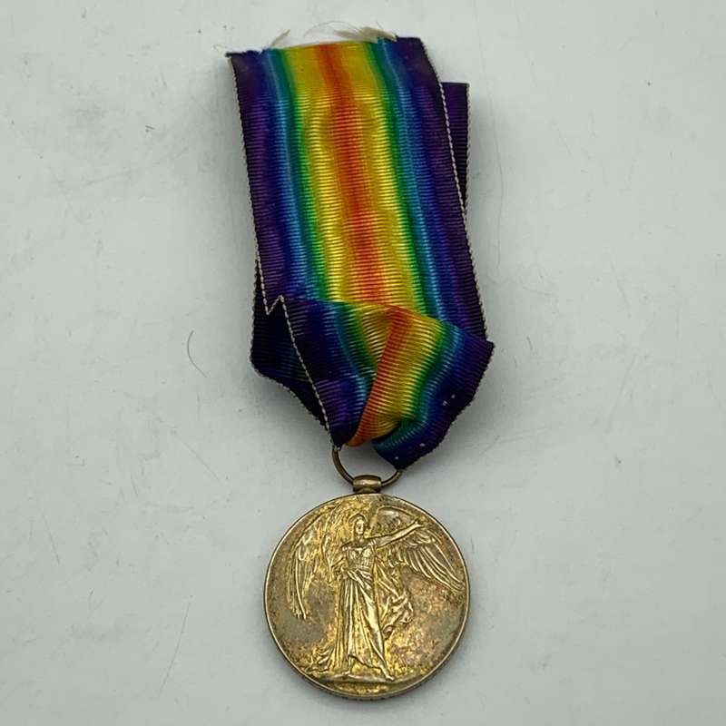 WW1 - Victory Medal to 'Pte J. Willis' (North'd Fusiliers)