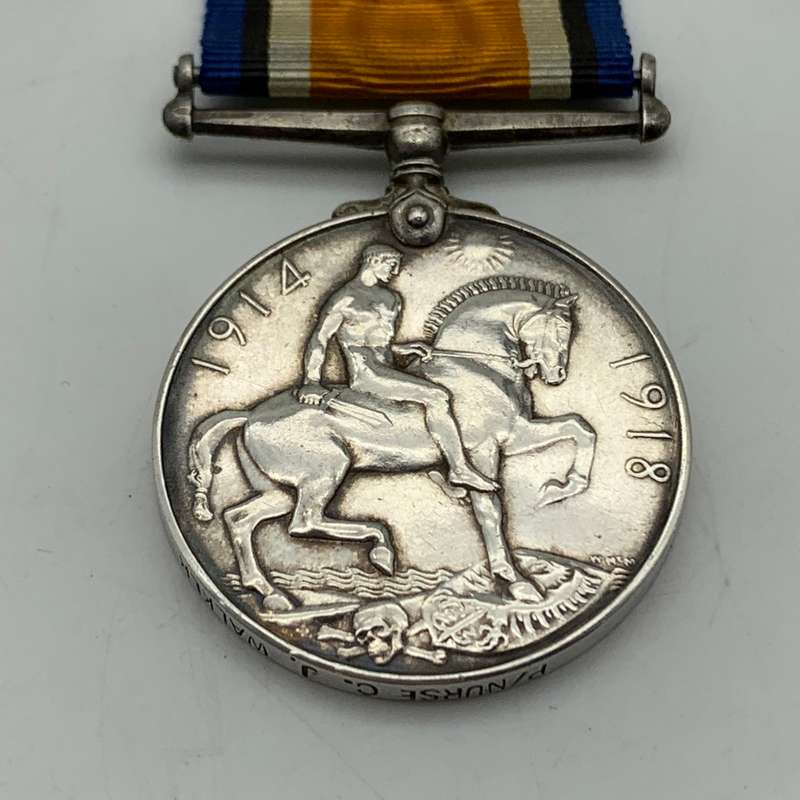 WW1 - Great War Medal to 'P/Nurse C.J. Walker'