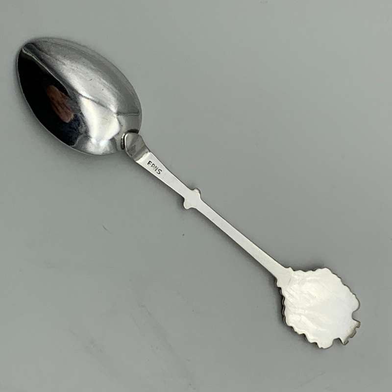 Early 'Oudtshoorn' Enamel Souvenir Spoon