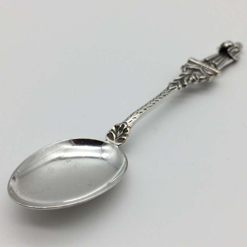 Early German 'Moving Chalice' Souvenir Spoon (Rothenburg)