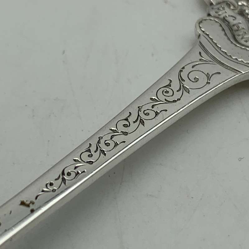 Solid Silver 'Richmond Golf Club' Souvenir Spoon (1907)