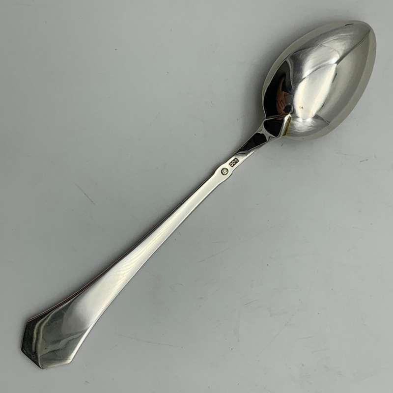 Silver & Enamel 'Lima - Plaza de Armas' Souvenir Spoon