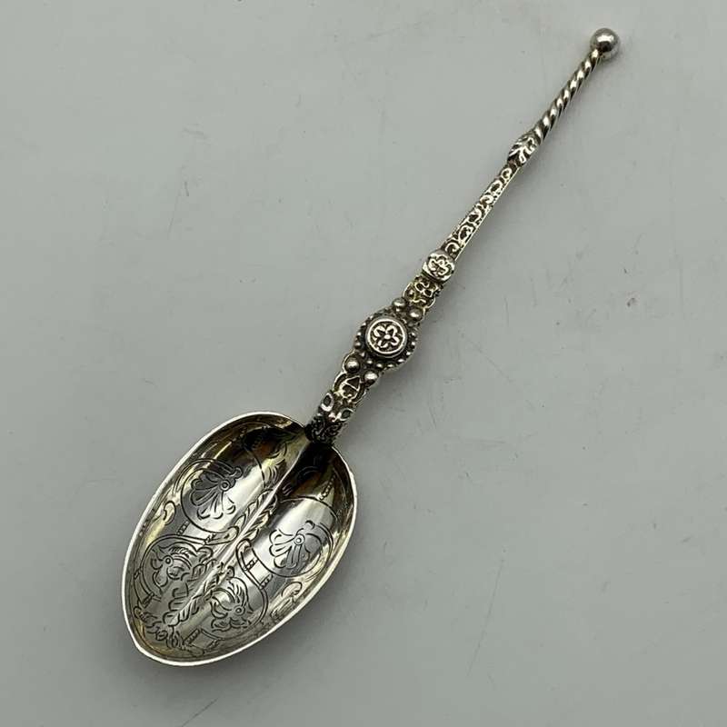 Sterling Silver 1911 Coronation - Anointing' Spoon (Boxed)