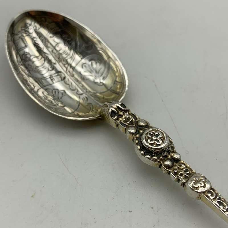Sterling Silver 1911 Coronation - Anointing' Spoon (Boxed)